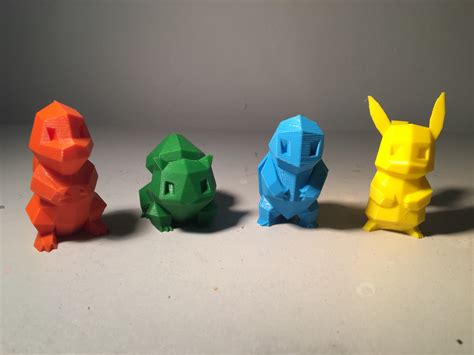 pokemon 3d printing models|pokeman 3d craft printable.